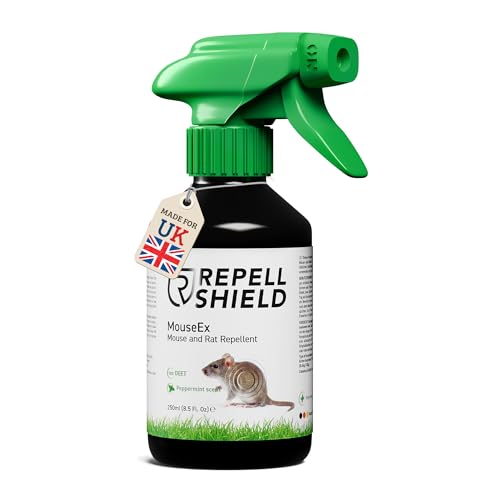 RepellShield Rat & Mouse Repellent Spray - Non-Staining...