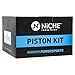 NICHE Stock Piston for Yamaha YFZ450 YFZ450R 99999-03528 5TG-11631-12-00 5TG-11603 (95mm)