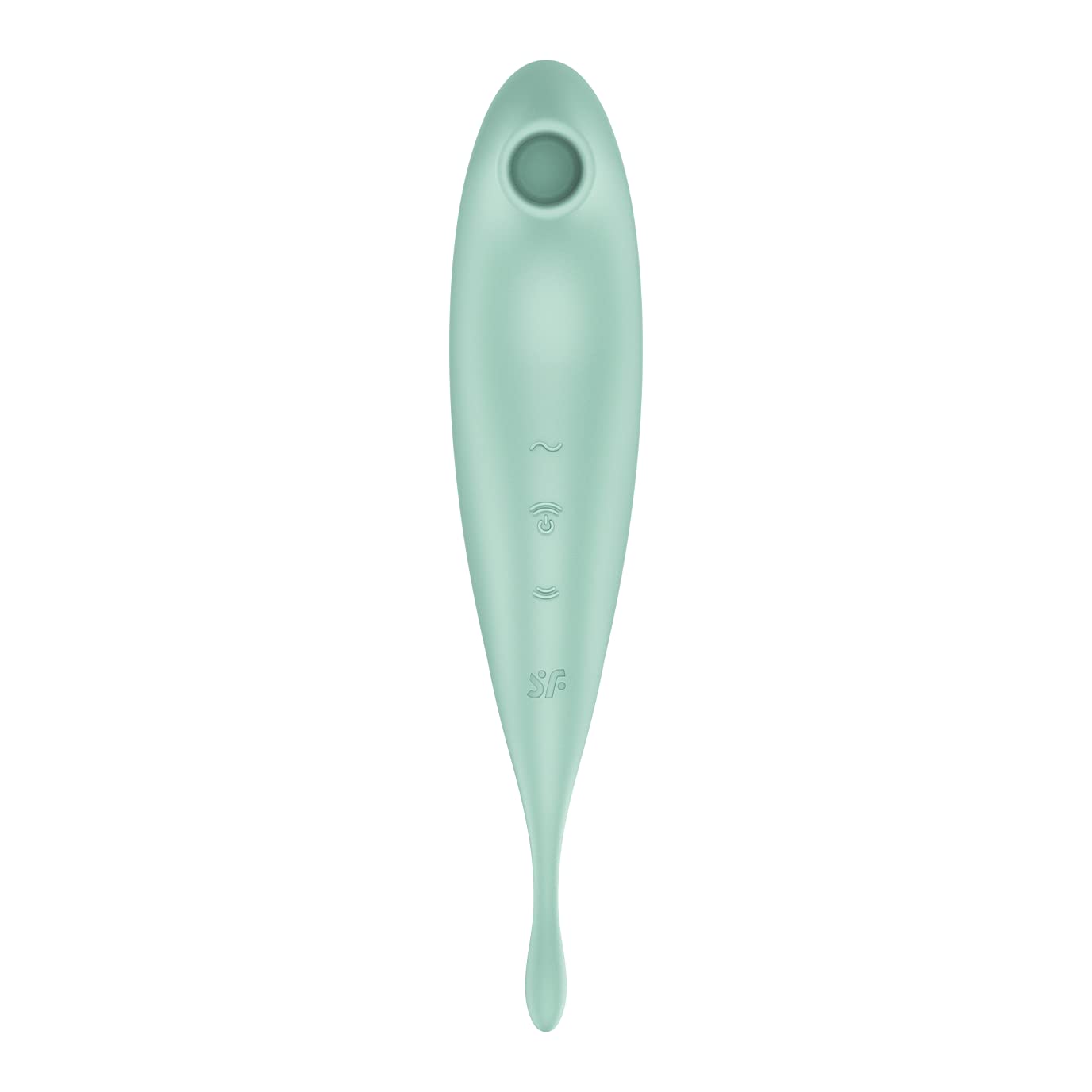 Satisfyer Twirling Pro Connect App Dildo Vibratore a Onde di Pressione | Sex Toys Clitorideo da Donna | Silicone delicato sul Corpo | Controllo Bluetooth e App | Silenzioso e Potente