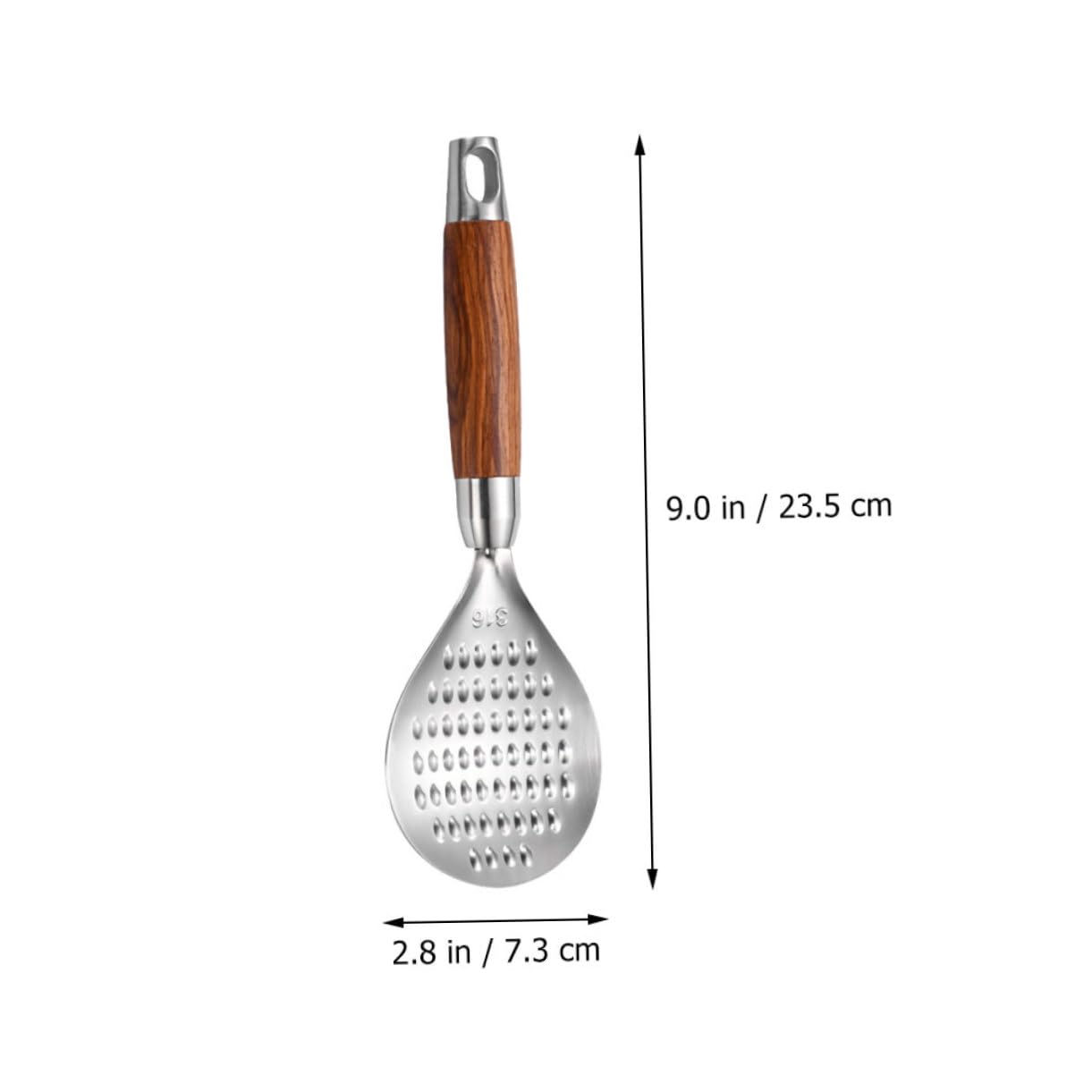 SOLUSTRE Stainless Steel Rice Paddle Spoon Nonstick Design for Effortless Scooping Smooth Surface for Easy Cleaning Kitchen Utensil for Serving Rice