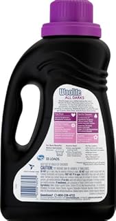 Woolite Darks Defense Liquid Laundry Detergent, Light Fresh Scent, 33 Loads, 50 Fl Oz