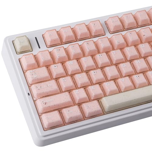 Touches roses Sunzit : changez vos touches de clavier pour le profil Cherry PBT