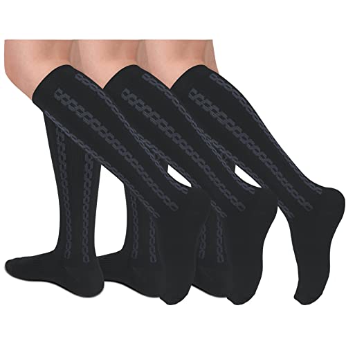 Evita tobillos hinchados con calcetines de compresión FULLSOFT de 30 a 40 mmHg circulatorios