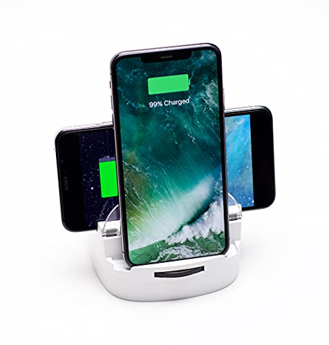 LumiCharge 3 in 1 Wireless Charger Stand  Compatible with Apple, Samsung, Android 