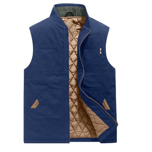Gilet matelassé réversible homme doudoune sans manches unie