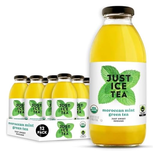 Just Ice Tea Organic Moroccan Mint Green Tea