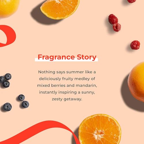 Image of Dream. Immerse. Play Summer Caper - In Shower Bath Oil - Mixed Berries & Mandarin - Hydrating + Moisturising Formula - For Varied Skin Types