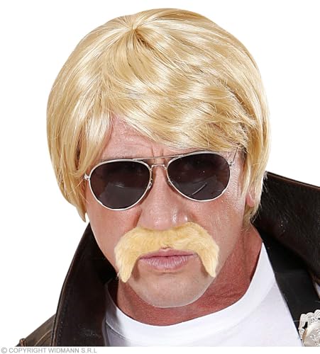 WIDMANN Undercover Agent - Blonde Wig for Hair Accessory Fancy Dress