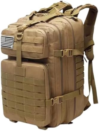 Mochila 50L Impermeável Grande Capacidade para Caminhada, Acampam...