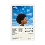 YTGMO Drake Poster Nothing Was The Same 1 Music Album Cover Canvas Poster Wall Art Decor Print Picture Paintings for Living Room Bedroom Decoration Unframe:12x18inch(30x45cm)