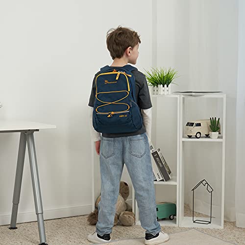 Mountaintop Kids Backpack For Boys Girls Preschool Water Resistant Lightweight Children Daypack 10L, Purplish Blue #TOP2