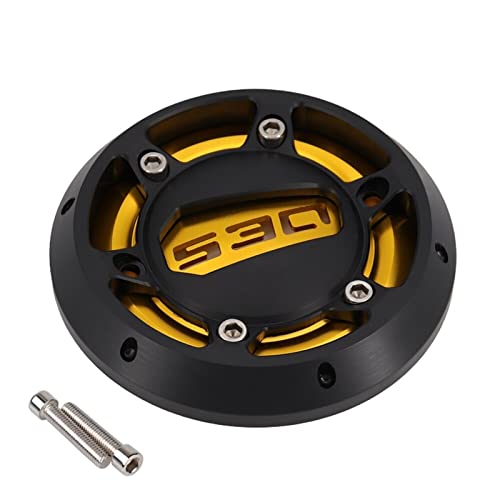 GKEKWMX para Yamaha TMAX-530 TMAX-500 2012 2013 2014 2015 2016 Motocicleta CNC Cubierta Protectora De Motor De Aluminio Deslizadores (Color : Gold) Cover