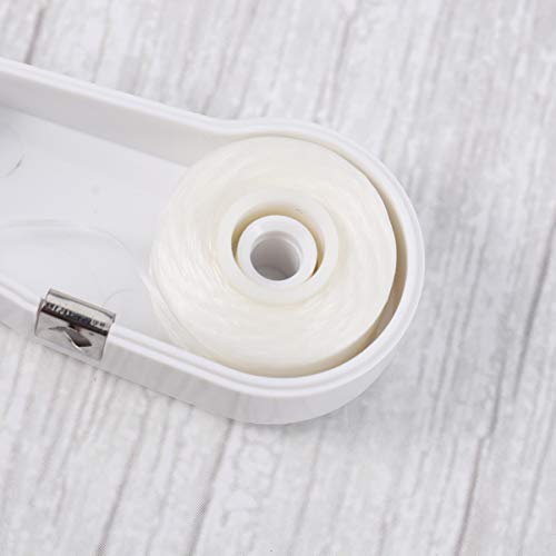 Suporte de fio dental Artibetter para limpeza de dentes, palhetas de plástico de substituição para f