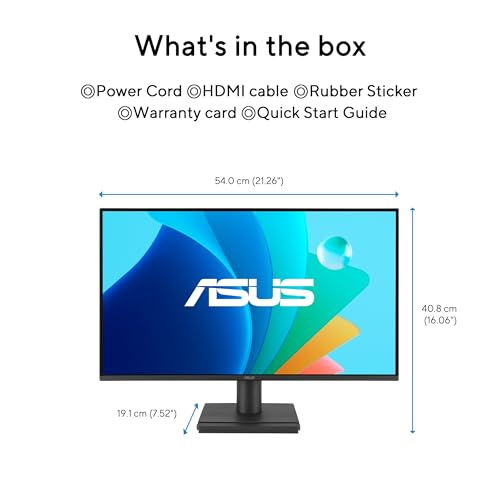 ASUS VA24EHF2-24" 1080P FHD 120Hz IPS Computer Monitor, HDMI, VGA, VESA - image 8