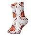 Chaussettes de sport classiques motif tomate pour homme et femme - 30 cm de long - Toutes saisons
