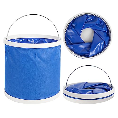 Secchio d'Acqua Pieghevole 13L,Contenitore