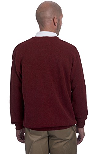 Men's Button Down Golf Cardigan Sweater with Pockets - 100% Alpaca Wool2