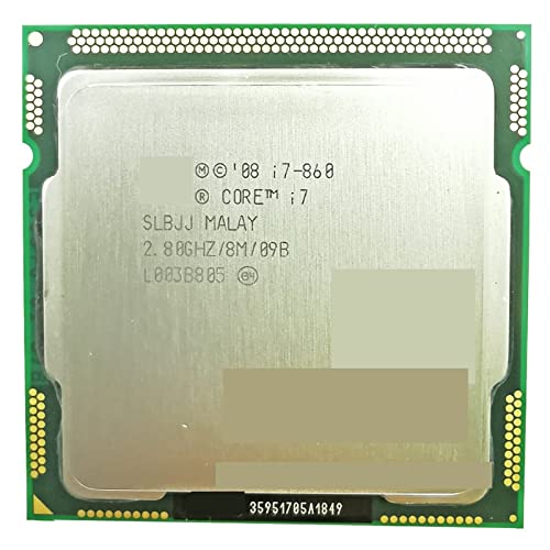 Modello: c i7 860 Processore c I7 860 I7-860 Quad-Core 2,8 GHz MB LGA 1156 95 W