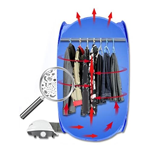 Ioensy Secador de Roupas Elétrico Dobrável, Secador de de 800 W, Secador de Roupas Portátil Multifun