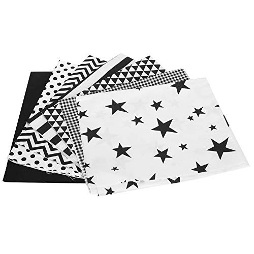 Tela de Algodón Costura Patchwork Pequeño Arte Floral 7 Unids 50x40cm Costura Tela Textil Tela Material Bordado Tela