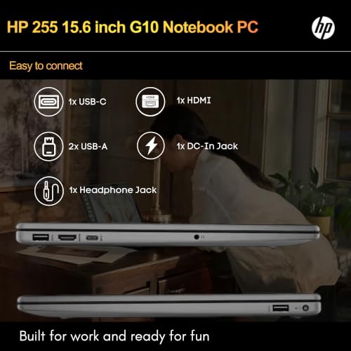 HP 255 G10 Laptop, 16GB RAM, 256GB SSD, Ryzen 3 7330U, 15.6" Full HD β image 7