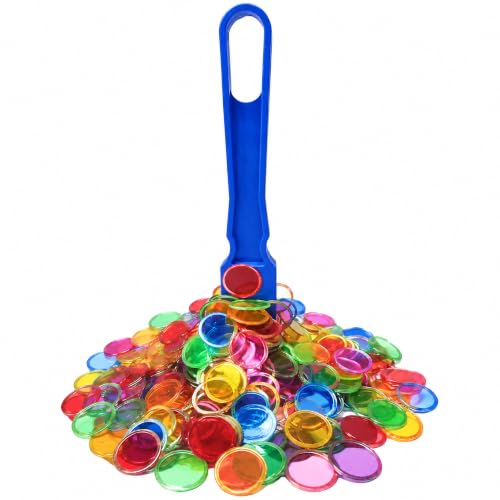 Jetons Magnétiques, Bâton Magnétique, Jeu Bingo, Lot 200+1 | Jetons, Bingo, Aimanté, Compter, Classer, Jeu Société, Maison, École, Bureau, Cadeau, Rangement Pratique