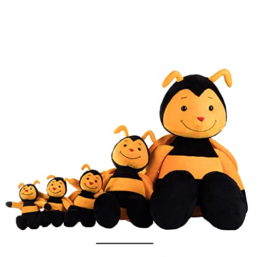 Plüsch Biene „Bine“ – Schaffer 4353 - Kuscheltier Biene - weich & flauschig - Stofftier für Babys & Kinder ab 0 Jahren – Waschbar - Größe L - 38 cm - gelb-schwarz