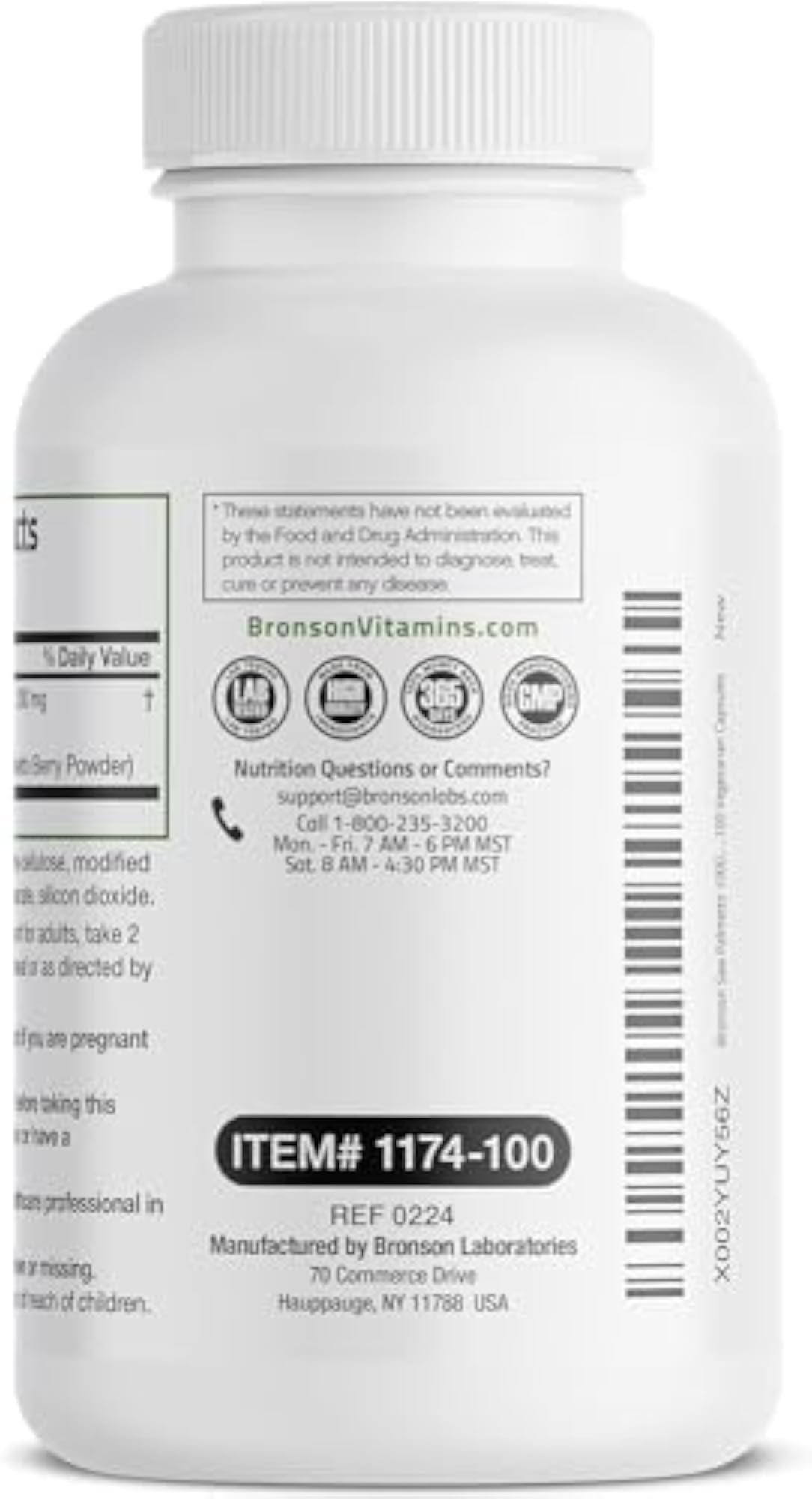 Saw Palmetto Extra Strength Supplement, 100 Vegetarian Capsules