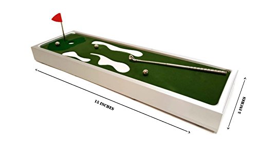 Barwench Games' Executive Tabletop Golf, Aluminum Framed Deluxe Edition #TOP1