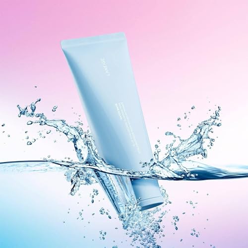 Image of LANEIGE Water Bank Hyaluronic Acid Cleansing Gel Foam | Hydrating Facial Cleanser with Hyaluronic Acid | Gentle Formula for Clean, Refreshed Skin | Korean Skincare Essential-150ml