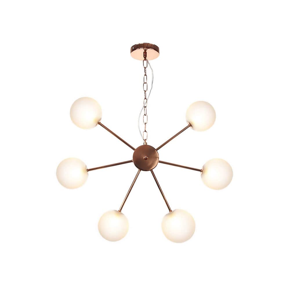 FYZDLAOR Retro Industrial Chandelier,Decorative Pendant Light for Living Room Bedroom Cafe Teahouse Bar Dining Room Club（Including G4 Bulb）
