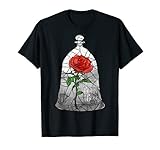 Disney Beauty & The Beast Inner Stained Glass Graphic T-S T-Shirt