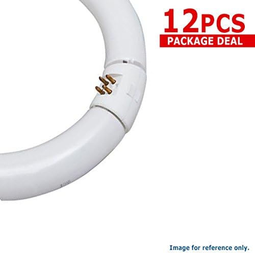 GE Lighting 33890 32 Watt Cool White Compact Fluorescent Circline Light Bulbs
