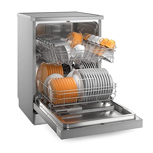 Lava Louça Continental 14 Serviços Prata com Função Higienizar 70°C LC14S