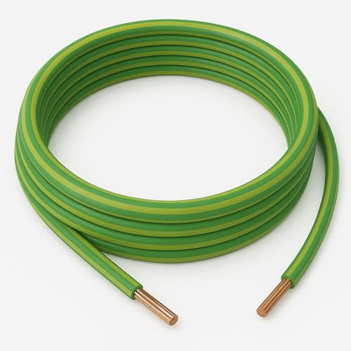 Câble de terre 6491X résout les fuites de courant électrique section 10 mm² longueur 5m