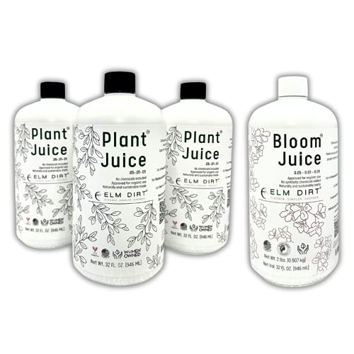 Elm Dirt Plant & Bloom Juice Fertilizante Líquido Orgánico miniatura 1