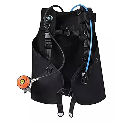 TUXING Scuba Diving BCD,Diving Buoyancy Compensator Device for Diving Hookah, BCD Compatible Diving Ventilator, Folds Completely to Save Space,Fully Accessorised