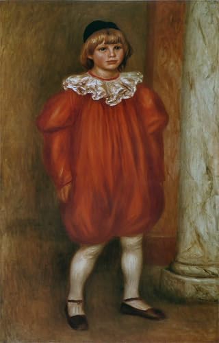 Carteles e Impresiones Il Clown de Pierre Auguste Renoir Decoración Pared 60x90