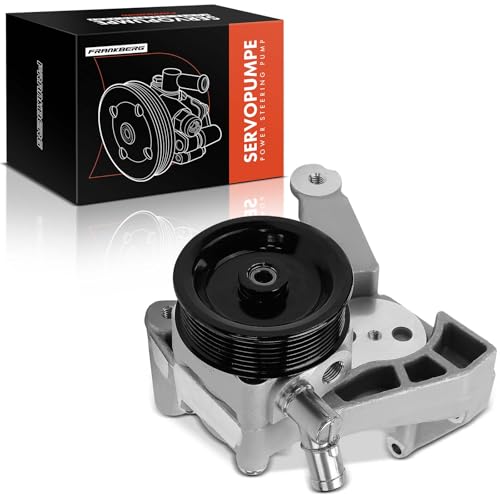 Frankberg 1x Power Steering Pump Diesel Compatible with Ducato Bus 244 Daily IV Bus Daily Citys Bus 244 Daily VI Box Daily VI Platform/Chassis Replace# 504385414