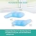 Welnove Gel Pinky Toe Separators - 8 Pack Pinky Toe Spacers, Bunion Cushions Pads for Women＆Men, Silicone Little Toe Protectors for Preventing Rubbing & Relieve Pressure(Blue)