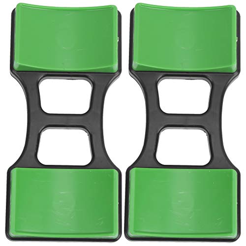 2 Pieces Dumbbell Frame Mat, 100kg Bearing Home Dumbbell Frame Stand Universal Gym Equipment Mat for Home Gym Equipments