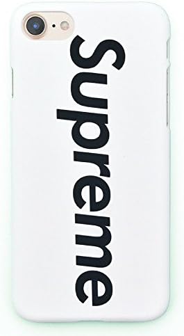 Supreme iPhone 7 Case - Matte Finish / Hard Plastic (White)