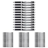 Pentel EnerGel Permanent Security Pen Black 0.7mm Pack of 48 BLP77-AX