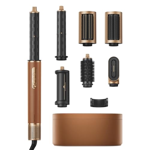 DREAME AirStyle Pro, Appareil de coiffure multifonction 7 en 1, séchage rapide, 2 cylindres de bouclage, cheveux volumineux, brosse lissante, réduction des...