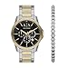 Produktbild Armani Exchange Herrenuhr quarz/chrono Uhrwerk 44mm Gehäusegröße mit einem Edelstahlarmband AX7148set