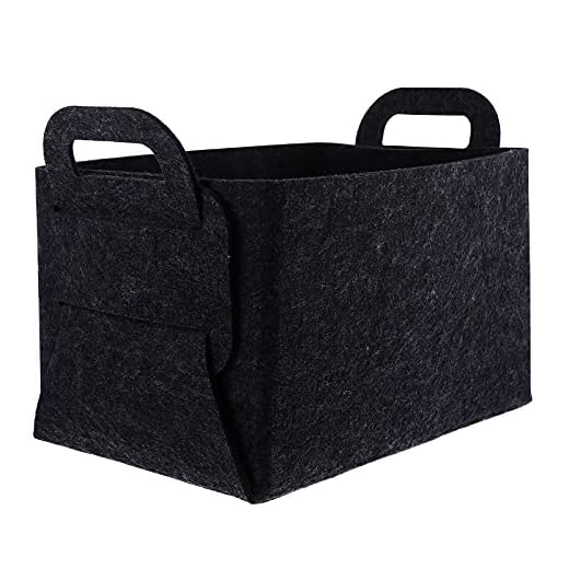 Barnleksaker, Folding Storage Korg Toy Storage Bin Filt Storage Basket Cube Organizer