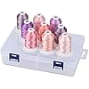 Amazon.com: Simthread Embroidery Thread with Storage Box - 12 Options ...