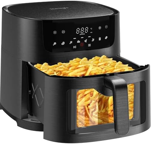 Iceagle Freidora de Aire XXL 9L - 1800W Air Fryer | Freidora Aire...