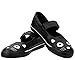 T.U.K. Shoes Kitty Face Black Mary Janes for Women | Lolita Flats Fashion Sneakers Goth Shoes | US Women 8