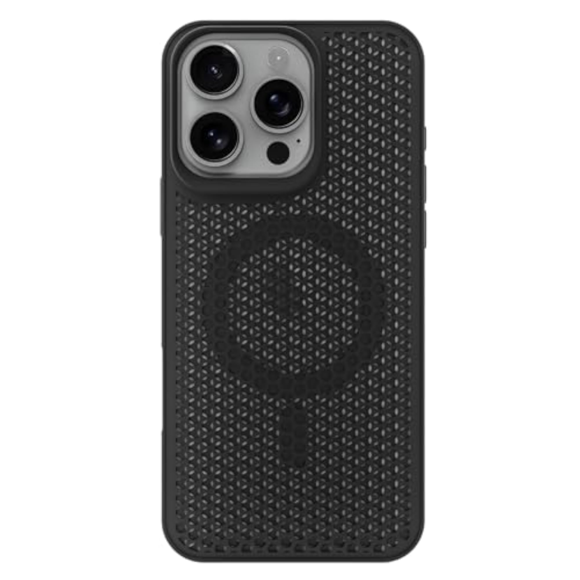 Back Cover for 16 Pro Max Honeycomb Cooling Case
